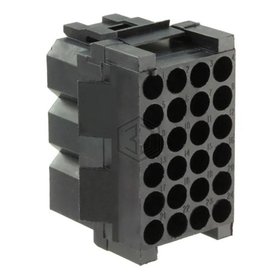 TST24RA00 - ITT Cannon, LLC - Rectangular Connectors - Housings