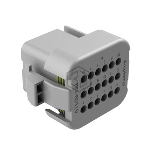 ATV06-18SA-RR01 - Amphenol Sine Systems Corp - Rectangular Connectors - Housings