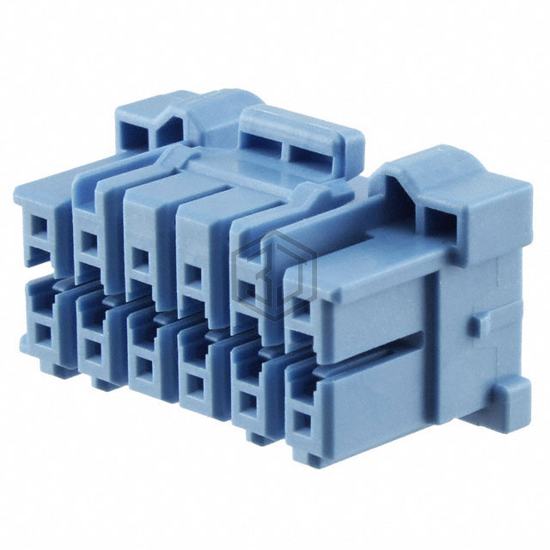 2-1971905-6 - TE Connectivity AMP Connectors - Rectangular Connectors - Housings