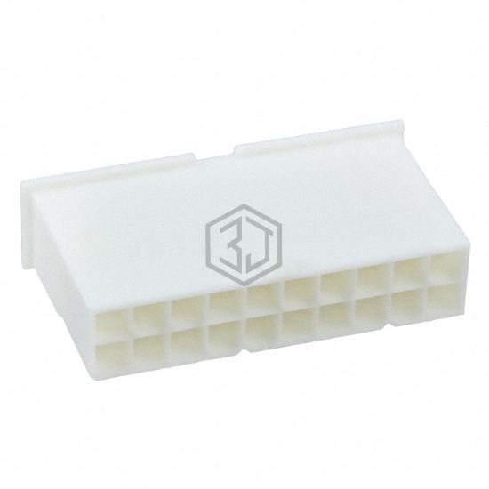 2-1969612-0 - TE Connectivity AMP Connectors - Rectangular Connectors - Housings