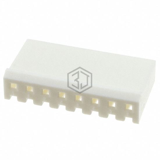647401-8 - TE Connectivity AMP Connectors - Rectangular Connectors - Housings