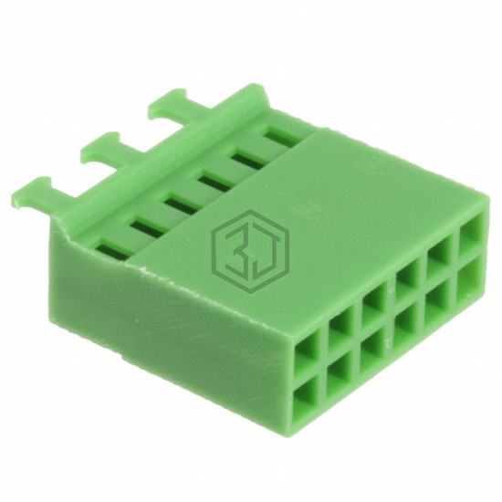 925370-6 - TE Connectivity AMP Connectors - Rectangular Connectors - Housings