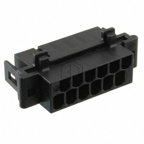827603-1 - TE Connectivity AMP Connectors - Rectangular Connectors - Housings