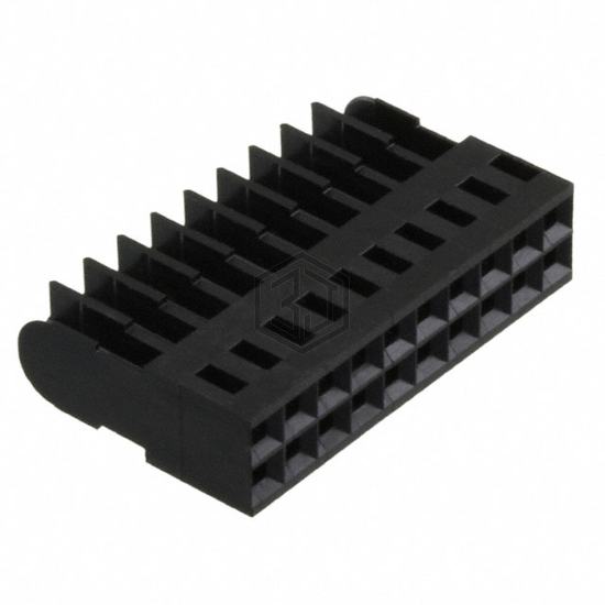 102394-8 - TE Connectivity AMP Connectors - Rectangular Connectors - Housings