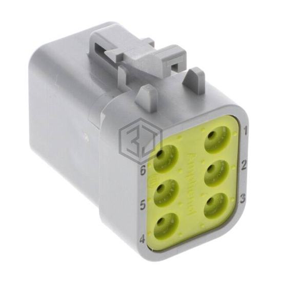 ATP06-6S-RD01 - Amphenol Sine Systems Corp - Rectangular Connectors - Housings