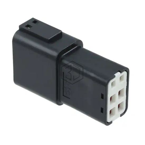 HB01P006PZ1 - JAE Electronics - Rectangular Connectors - Housings