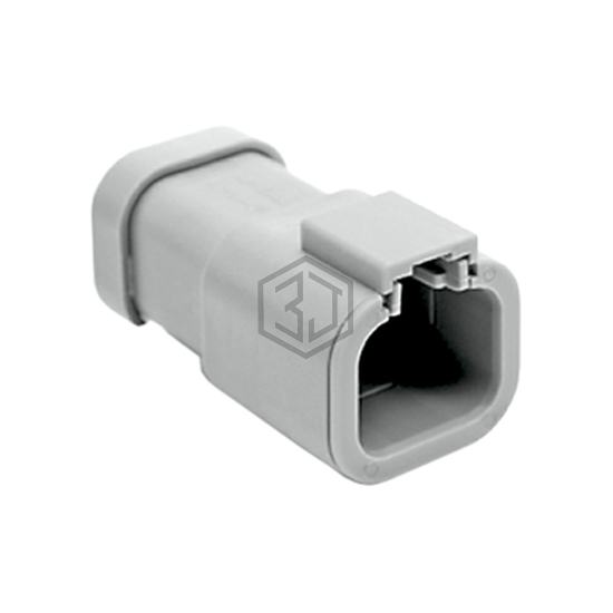 ATP04-4P-EC01 - Amphenol Sine Systems Corp - Rectangular Connectors - Housings