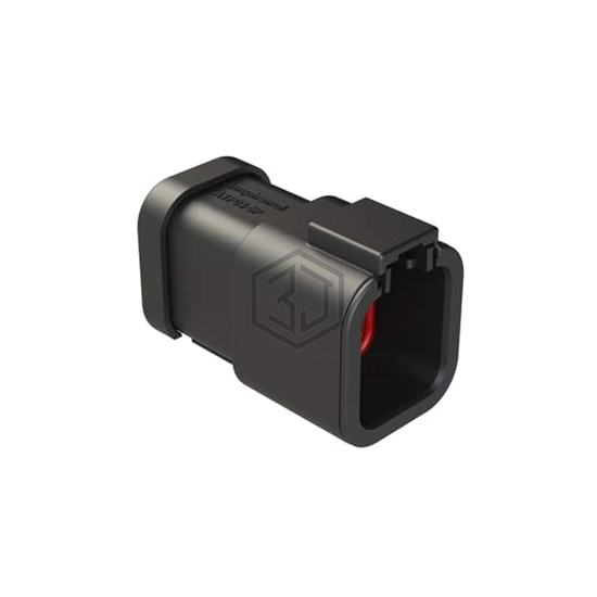 ATP04-6P-MM01BK - Amphenol Sine Systems Corp - Rectangular Connectors - Housings