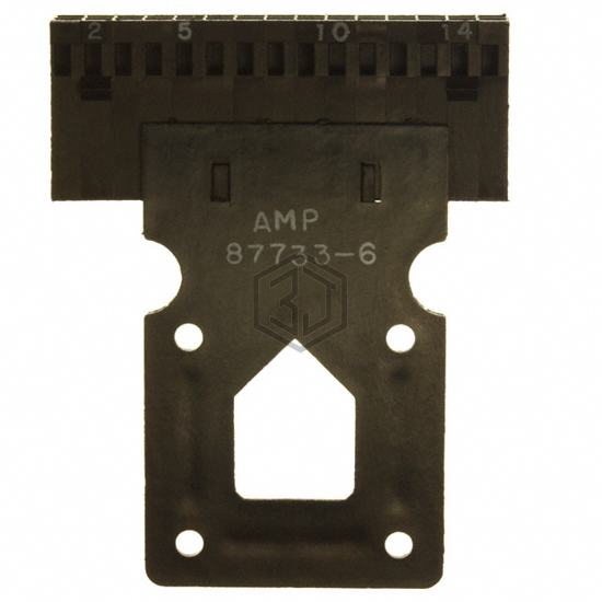 87733-6 - TE Connectivity AMP Connectors - Rectangular Connectors - Housings