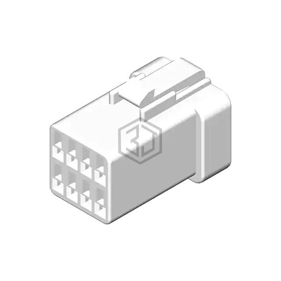 CPB208SDR00 - Cvilux USA - Rectangular Connectors - Housings