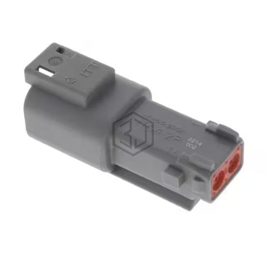 IT04-2P-002 - ITT Cannon, LLC - Rectangular Connectors - Housings