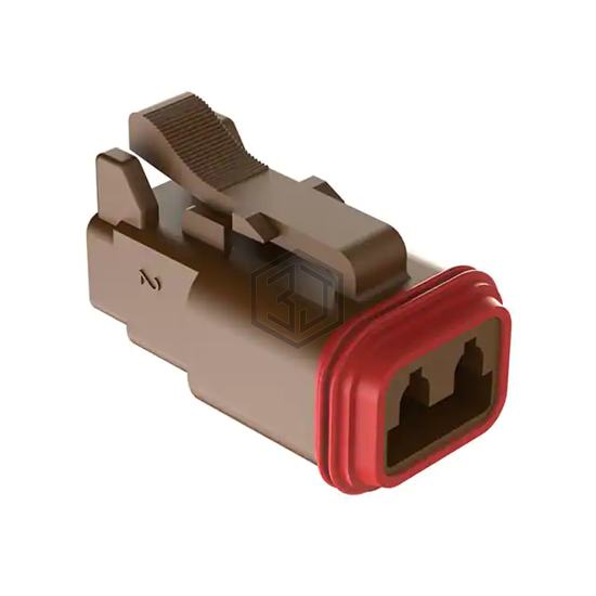AT06-2S-BRN - Amphenol Sine Systems Corp - Rectangular Connectors - Housings