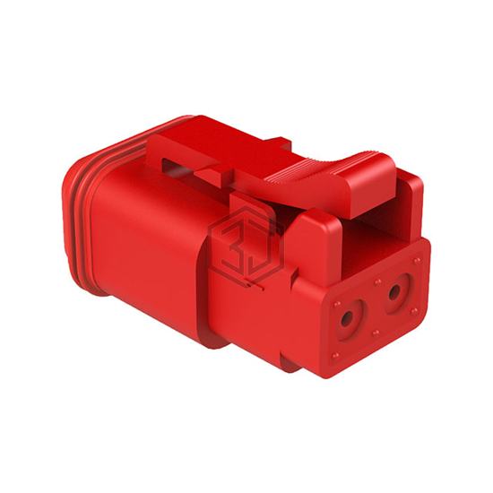 AT06-2S-RED - Amphenol Sine Systems Corp - Rectangular Connectors - Housings