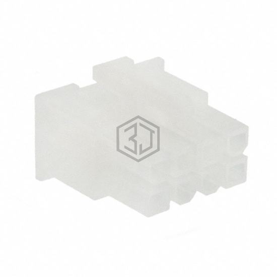 1969597-8 - TE Connectivity AMP Connectors - Rectangular Connectors - Housings