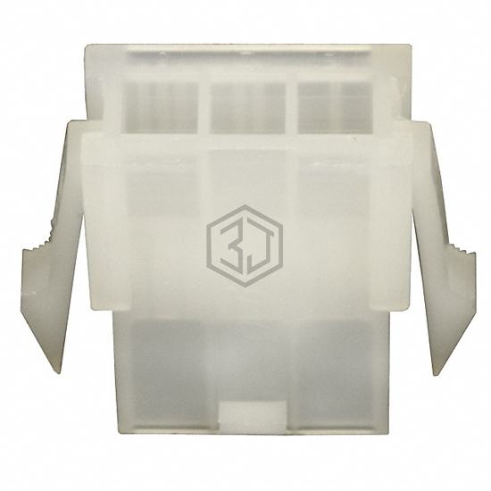1586101-3 - TE Connectivity AMP Connectors - Rectangular Connectors - Housings