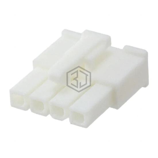 1586027-4 - TE Connectivity AMP Connectors - Rectangular Connectors - Housings