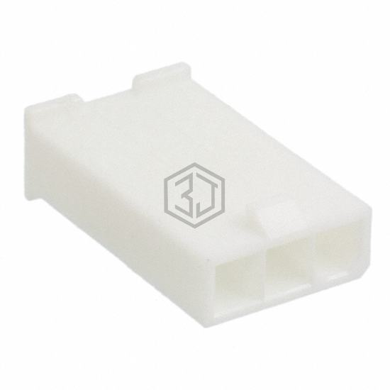 1586104-3 - TE Connectivity AMP Connectors - Rectangular Connectors - Housings