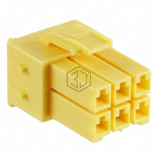 177901-4 - TE Connectivity AMP Connectors - Rectangular Connectors - Housings