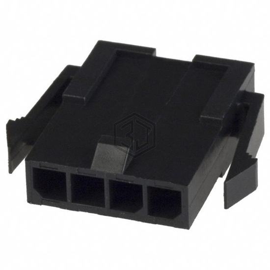 1445048-4 - TE Connectivity AMP Connectors - Rectangular Connectors - Housings