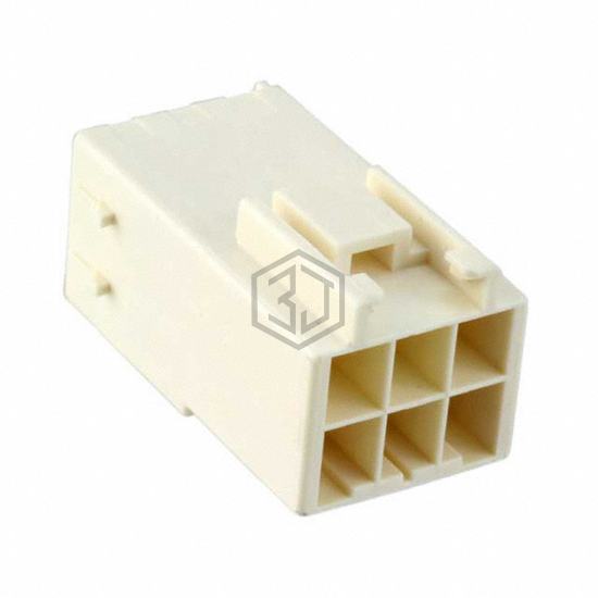 2005253-1 - TE Connectivity AMP Connectors - Rectangular Connectors - Housings