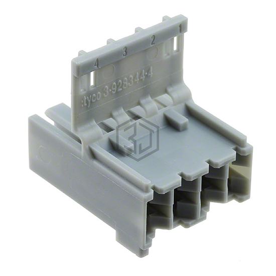 3-928344-4 - TE Connectivity AMP Connectors - Rectangular Connectors - Housings