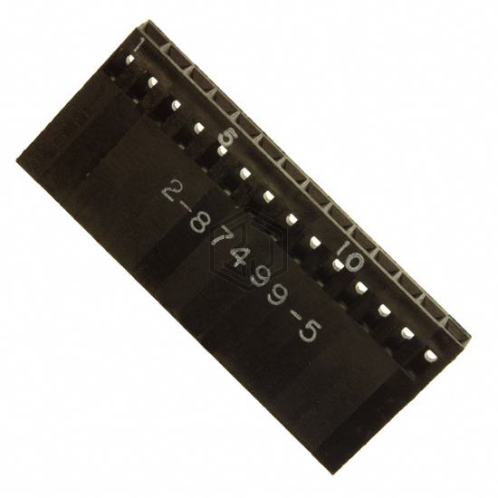 2-87499-5 - TE Connectivity AMP Connectors - Rectangular Connectors - Housings