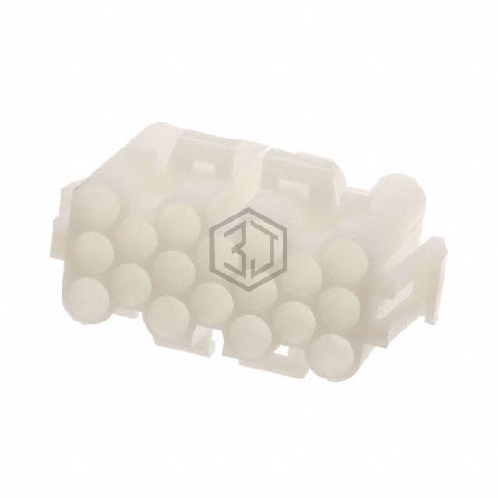 925451-1 - TE Connectivity AMP Connectors - Rectangular Connectors - Housings