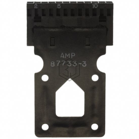 87733-3 - TE Connectivity AMP Connectors - Rectangular Connectors - Housings