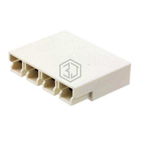54483-4 - TE Connectivity AMP Connectors - Rectangular Connectors - Housings