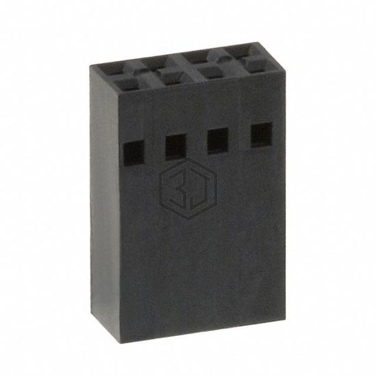 104482-3 - TE Connectivity AMP Connectors - Rectangular Connectors - Housings