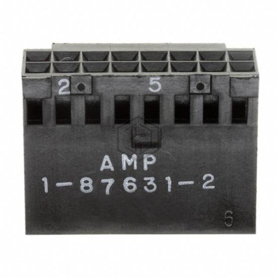 1-87631-2 - TE Connectivity AMP Connectors - Rectangular Connectors - Housings