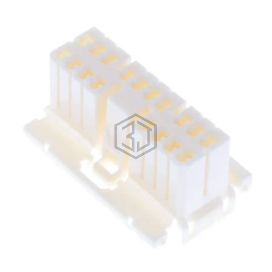 368544-1 - TE Connectivity AMP Connectors - Rectangular Connectors - Housings