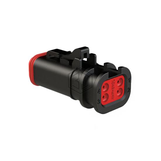 AT06-4S-OMBLK - Amphenol Sine Systems Corp - Rectangular Connectors - Housings