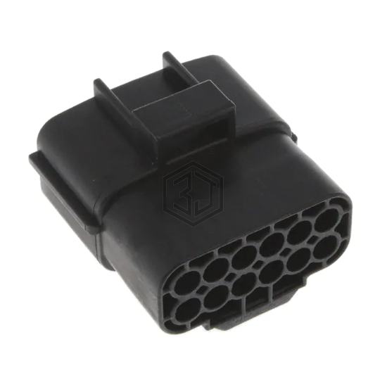 174663-2 - TE Connectivity AMP Connectors - Rectangular Connectors - Housings