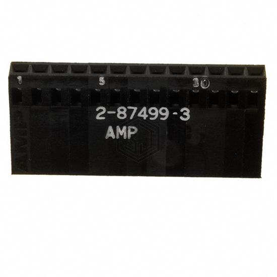 2-87499-3 - TE Connectivity AMP Connectors - Rectangular Connectors - Housings