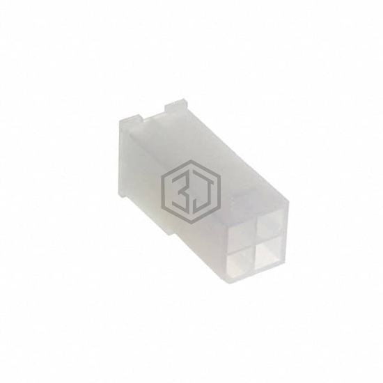 DMF-04-W-NE - Adam Tech - Rectangular Connectors - Housings