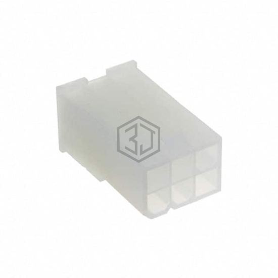 DMF-06-W-NE - Adam Tech - Rectangular Connectors - Housings