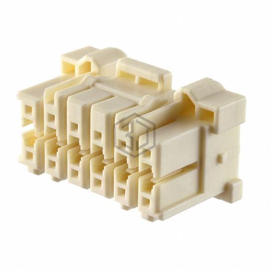 1-1971905-6 - TE Connectivity AMP Connectors - Rectangular Connectors - Housings