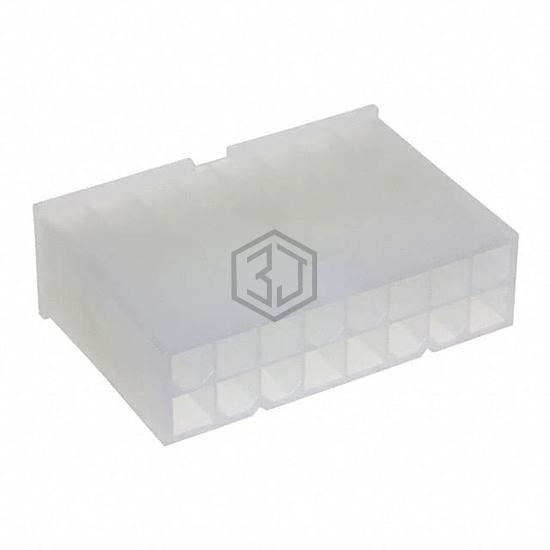 DMF-16-W-NE - Adam Tech - Rectangular Connectors - Housings