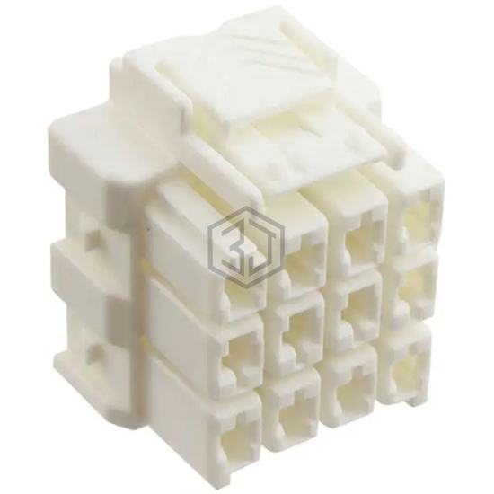 1-1971876-4 - TE Connectivity AMP Connectors - Rectangular Connectors - Housings