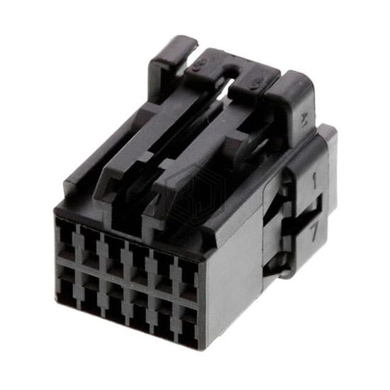 638394-1 - TE Connectivity AMP Connectors - Rectangular Connectors - Housings