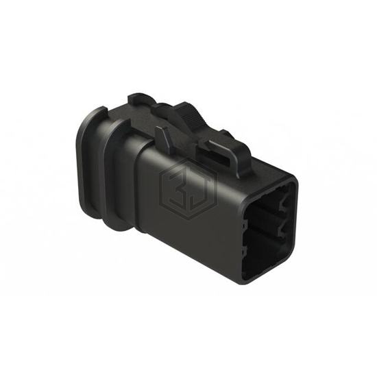 ATP06-6S-OMBLK - Amphenol Sine Systems Corp - Rectangular Connectors - Housings