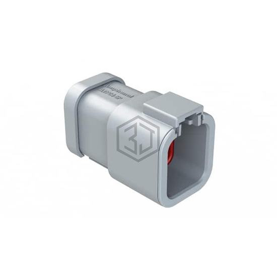 ATP04-6P-EC01 - Amphenol Sine Systems Corp - Rectangular Connectors - Housings