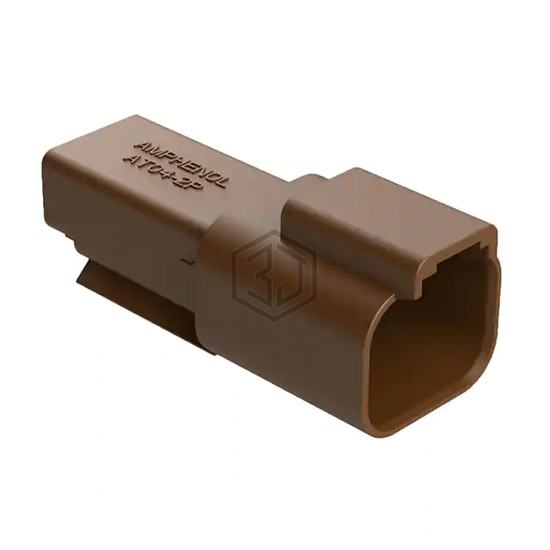 AT04-2P-BRN - Amphenol Sine Systems Corp - Rectangular Connectors - Housings