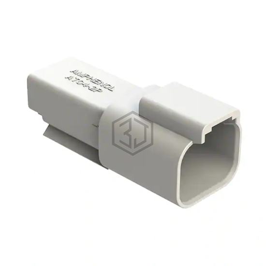 AT04-2P-WHT - Amphenol Sine Systems Corp - Rectangular Connectors - Housings