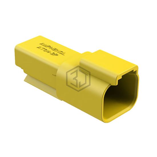 AT04-2P-YEL - Amphenol Sine Systems Corp - Rectangular Connectors - Housings