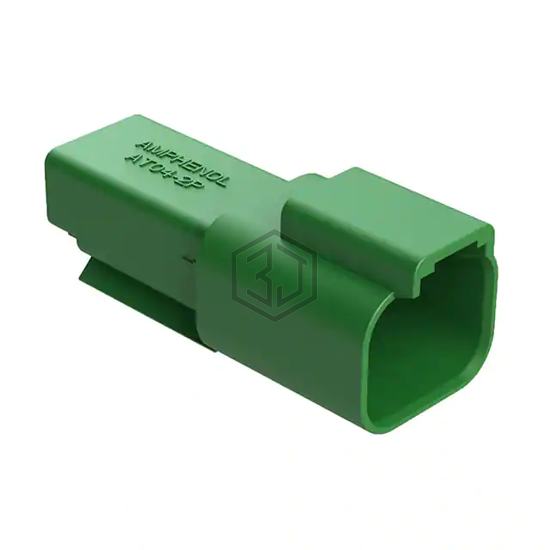 AT04-2P-GRN - Amphenol Sine Systems Corp - Rectangular Connectors - Housings