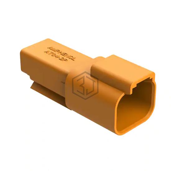 AT04-2P-ORG - Amphenol Sine Systems Corp - Rectangular Connectors - Housings