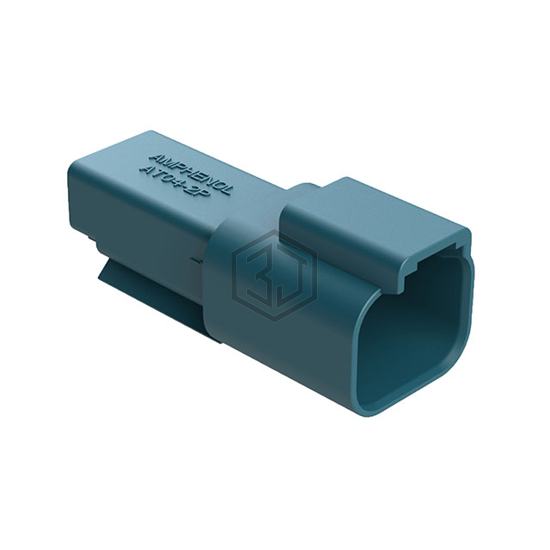 AT04-2P-BLU - Amphenol Sine Systems Corp - Rectangular Connectors - Housings