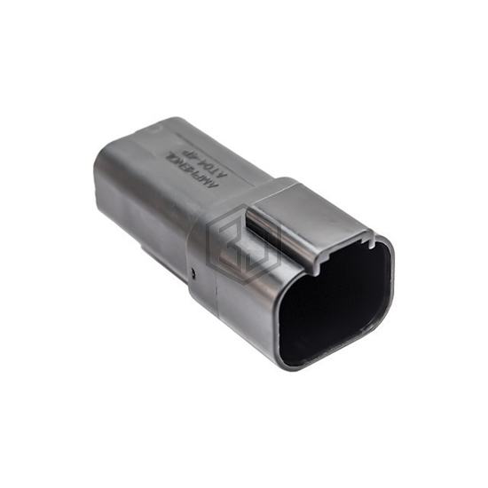 AT04-4P-BLK - Amphenol Sine Systems Corp - Rectangular Connectors - Housings